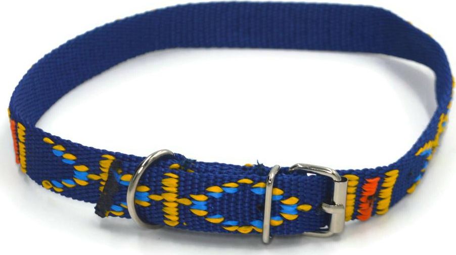 Alizoo Obroża z metalową klamerką 20mm dla średnich psów - ALIZOO