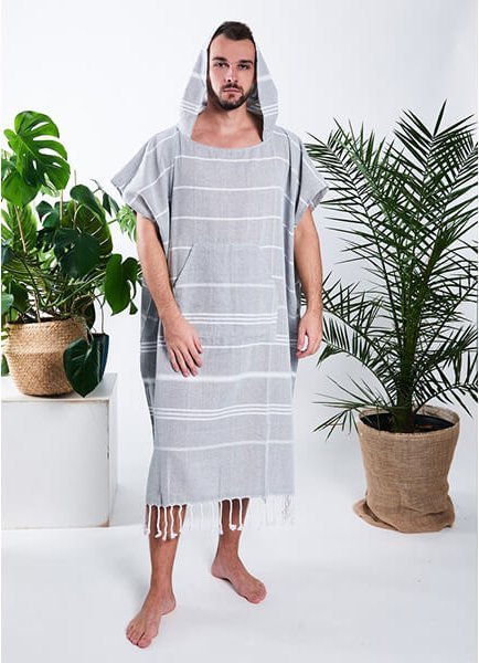 Yeye Poncho hammam męskie 100% bawełna