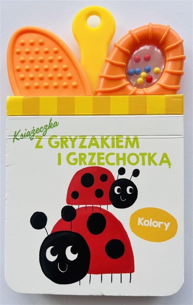 Sigikid Książeczka z gryzakiem i grzechotką. Kolory