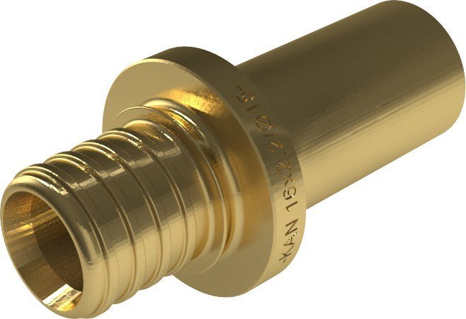 KAN-therm Łącznik mosiężny UltraLine-15 STEEL 16