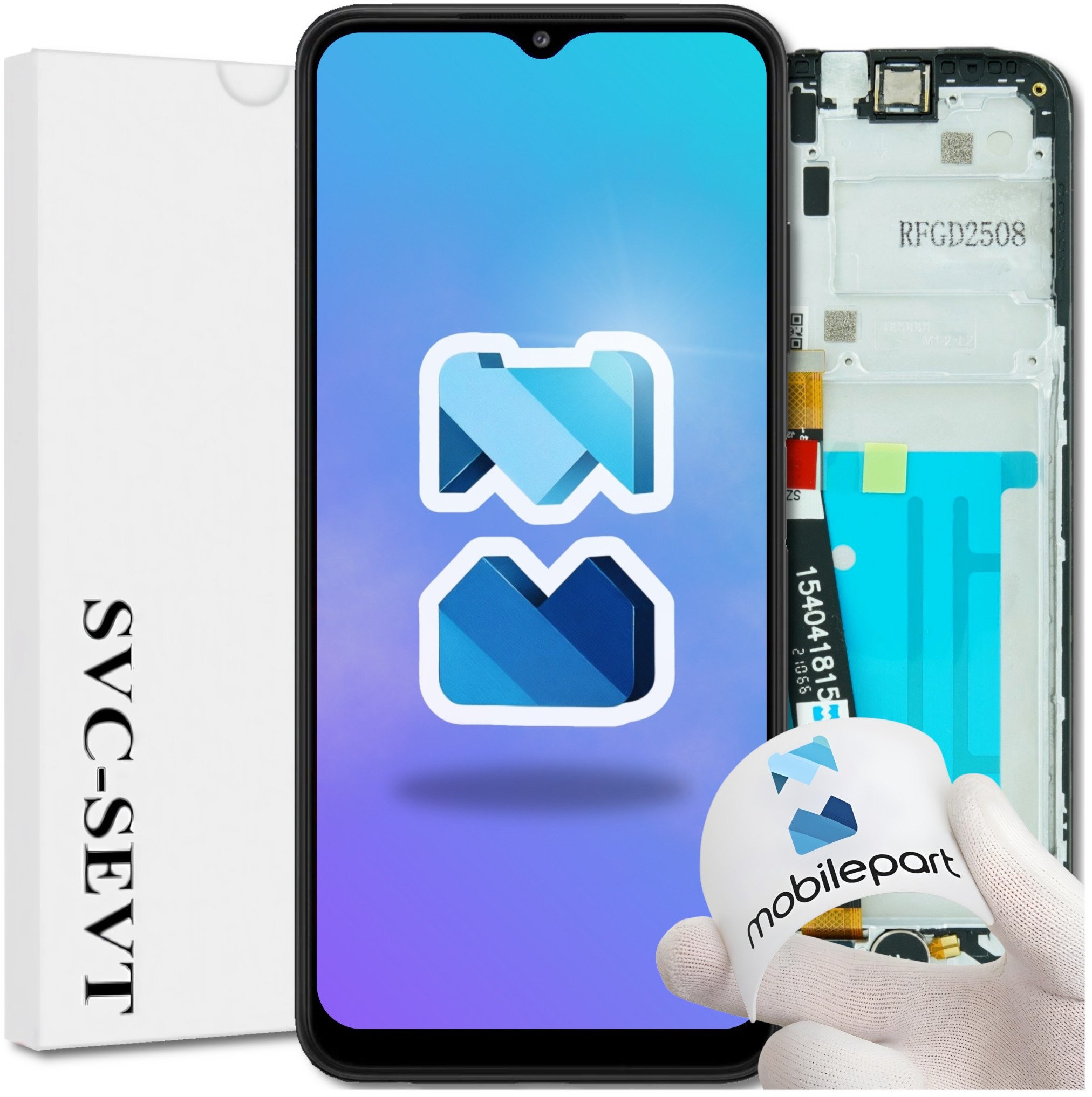 Wyświetlacz do Samsung Galaxy A22 5G LCD SM-A226B Ramka Oryginał Mobilepart