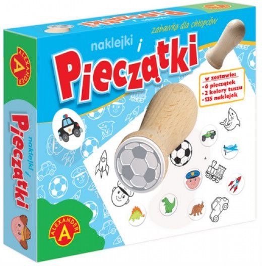Alexander Pieczątki i naklejki dla chłopców (1763)