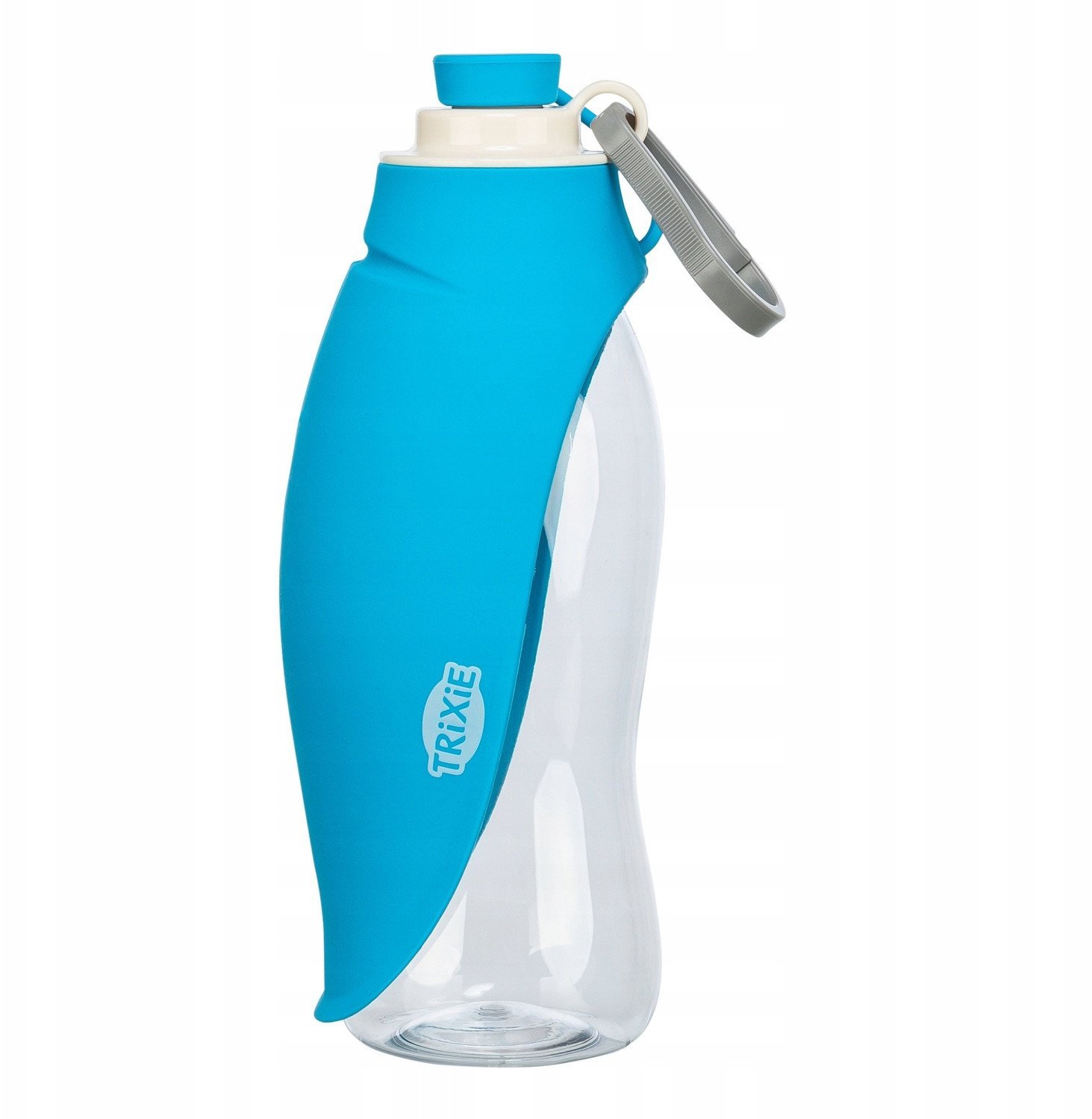 Butelka z misk�, dla psa, mix kolor�w, 0,55l, plastik/silikon