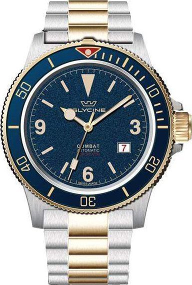 Zegarek Guess Zegarek męski Glycine GL0262 srebrny