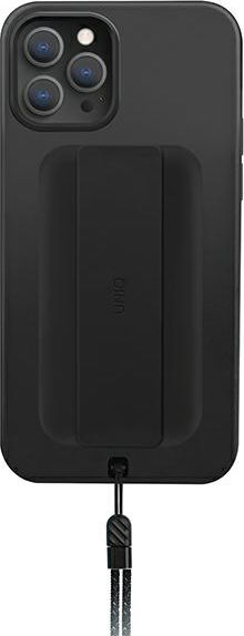 Uniq UNIQ etui Heldro iPhone 12 Pro Max 6,7" czarny/midnight black Antimicrobial