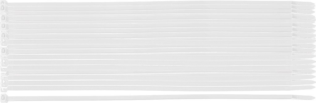 Neo Opaski zaciskowe EXTREME 3.6 × 200 mm, białe, 100 szt.