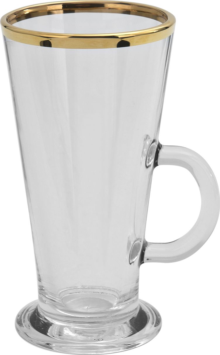 Combi dla Witeks Zestaw 2 szklanek do latte 250 ml Golden Line