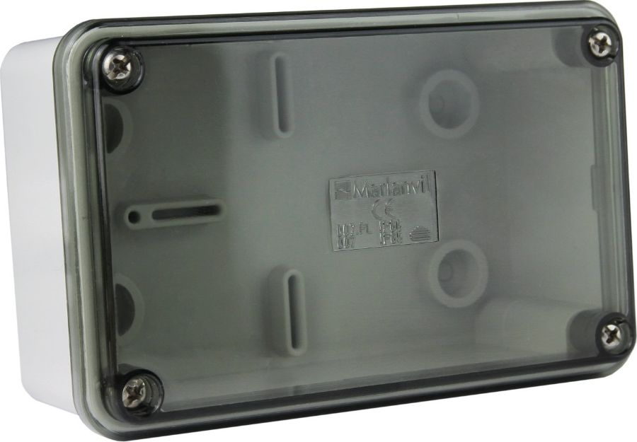 Marlanvil Puszka hermetyczna natynkowa transparentna 007.PK 120x75x50 M-L 4644