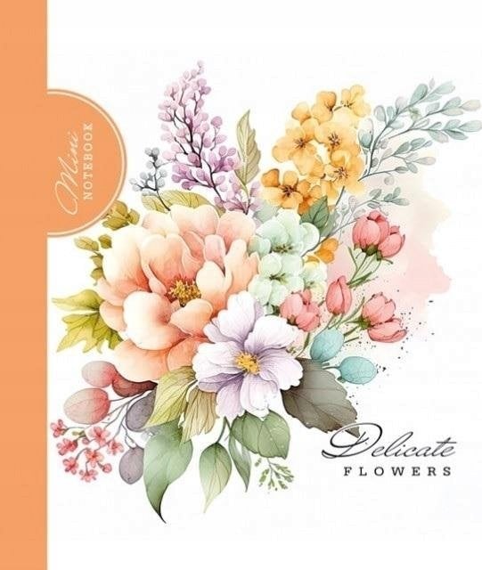 Teka Notatnik ozdobny 100x100/48K kratka Bukiet pomarań