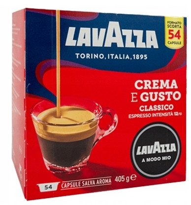 Lavazza Kapsułki A Modo Mio Krem i Klasyczny Smak 54 szt.