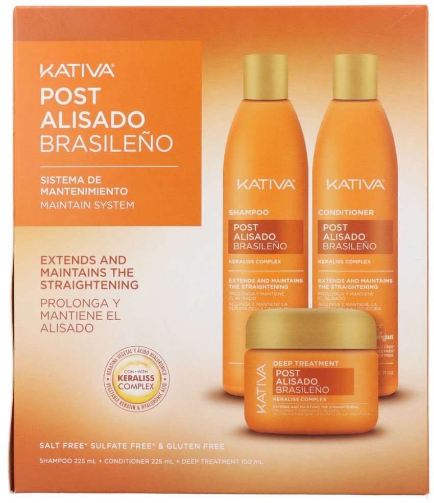 Szampon + Odżywka Kativa Post Alisado