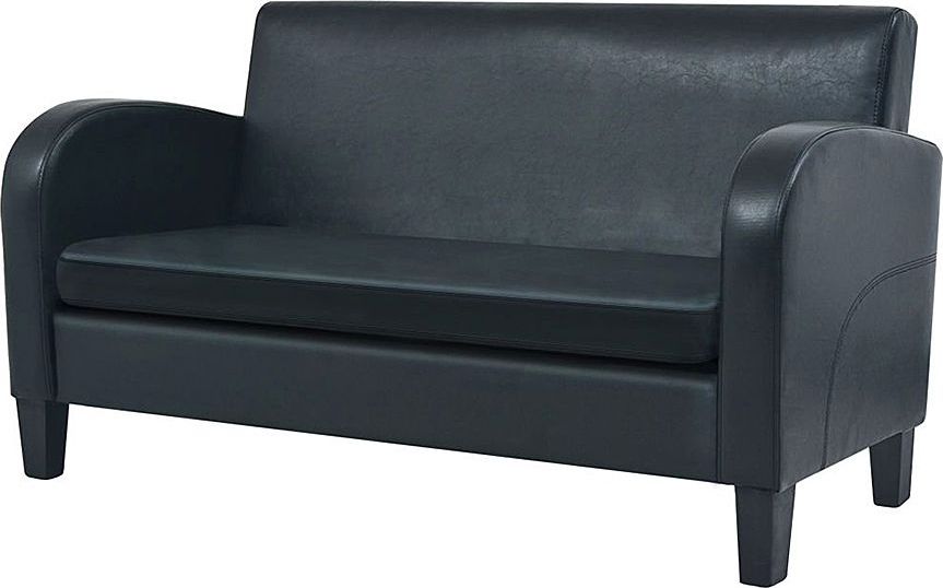 Elior Dwuosobowa sofa Mayor 2X - czarna