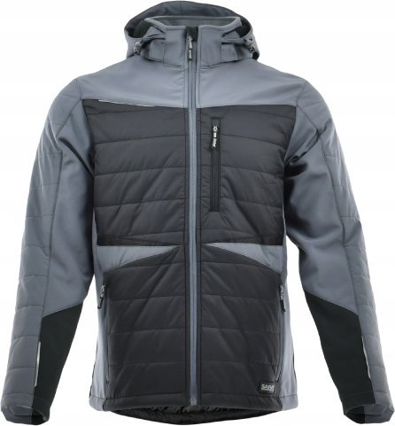 Kurtka męska SARA JACKET COMFORT WINTER HYBRIDXL GRAY