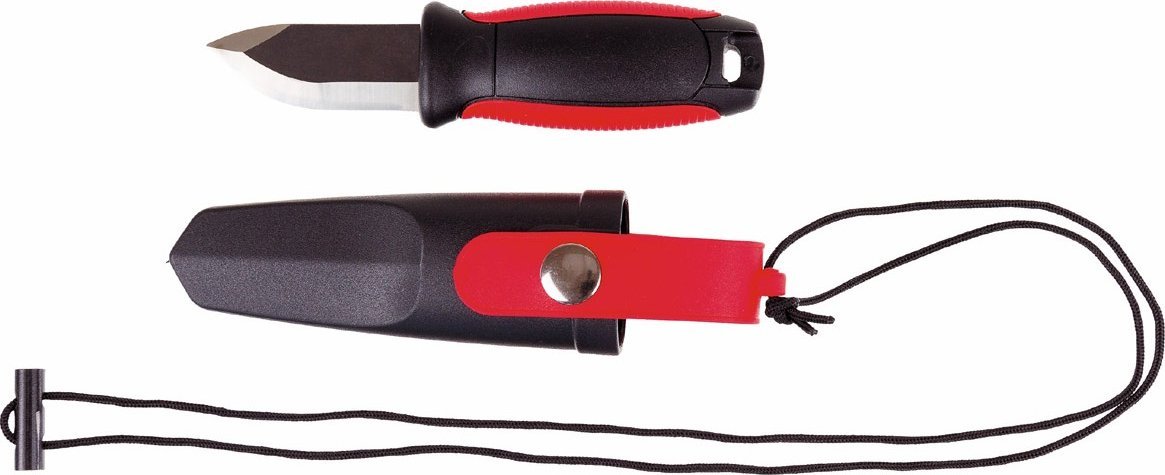 Fox Nóż outdoorowy Mini, plastikowa rękojeść, pochwa