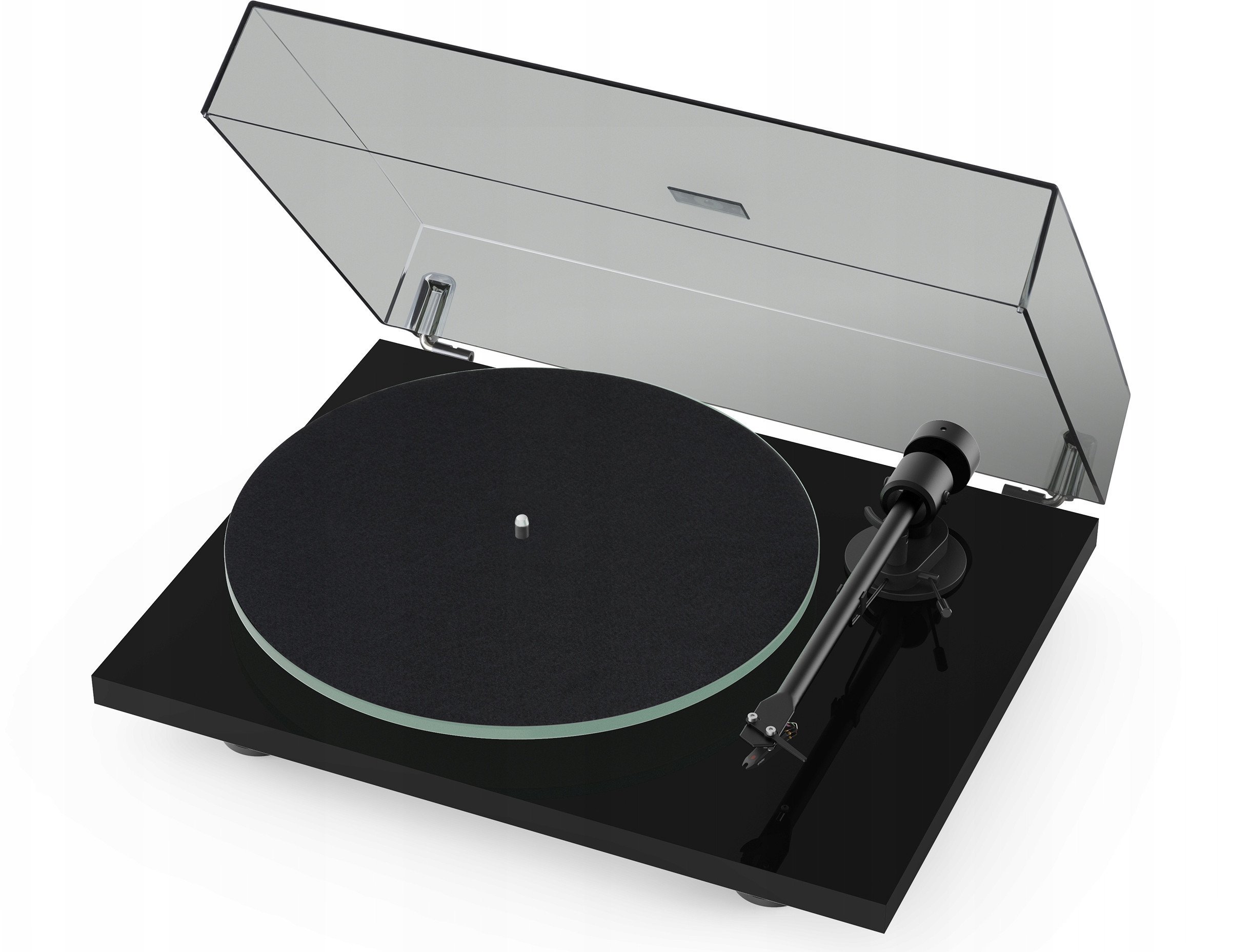 Pro-Ject T1 EVO Phono Turntable, Piano Black