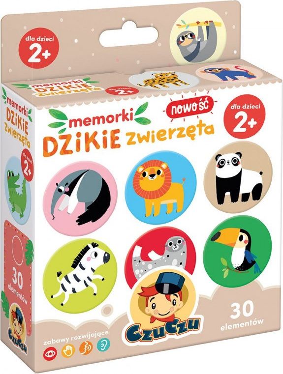 Czuczu Gra Memorki Dzikie zwierzęta