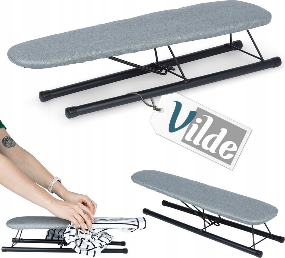 Vilde Rękawnik do prasowania szary 50x13,5 cm