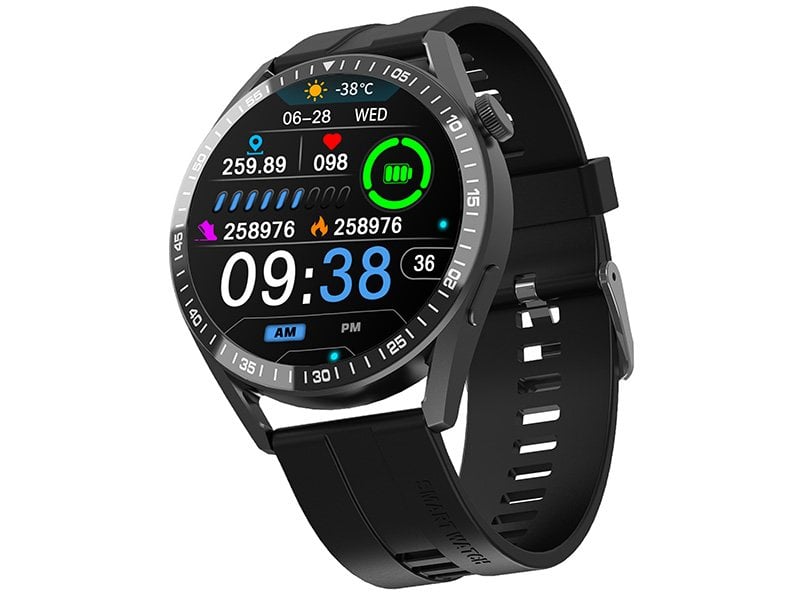 Smartwatch Tracer SM8V Onyx Czarny (TRAFON47304)