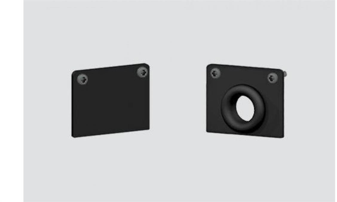 9504/ST1-B-F (SIN) Zaślepka z otworem do szynoprzewodu ST1 czarna MULTISYSTEM EVO i MULTISYSTEM Magnetic A.A.G. Stucchi