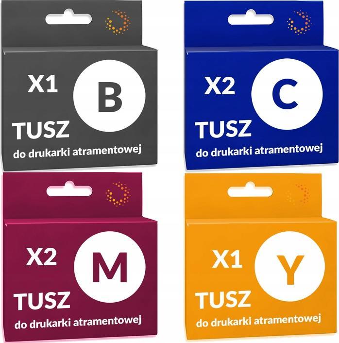 Tusz MWB 6x Tusz MWB, T0801 T0802 T0803 T0804 T0805 T0806