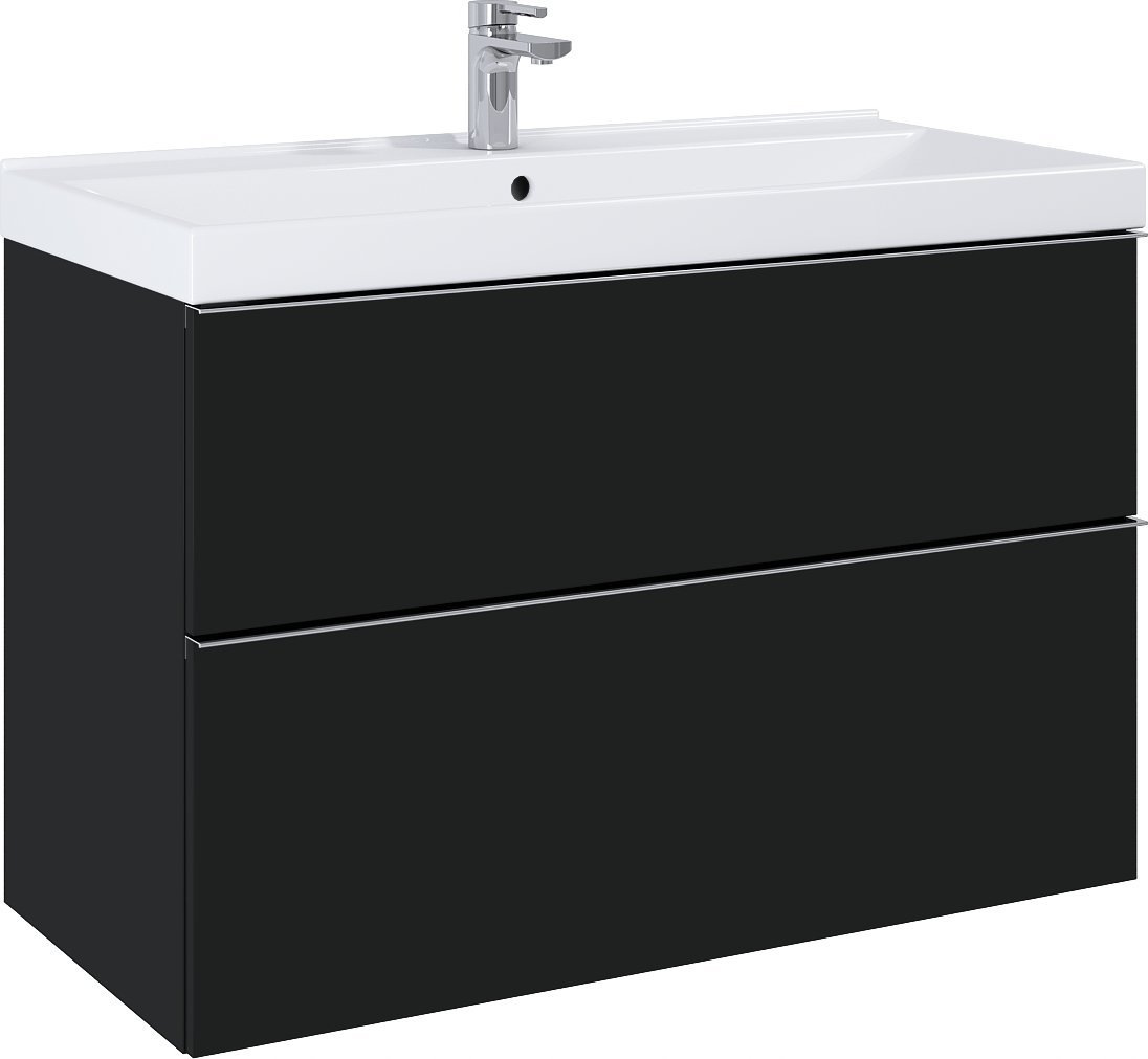 RE011000027160 / ELITA / LOOK / SZAFKA 100 2S BLACK MATT PDW / 168107 /