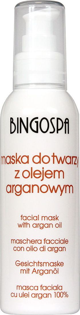 BingoSpa Maska do zabiegów SPA do twarzy ze 100% olejem arganowym