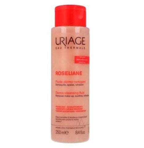 URIAGE_Roseliane Dermo-Cleansing Fluid balsam oczyszczający do skóry naczynkowej 250ml