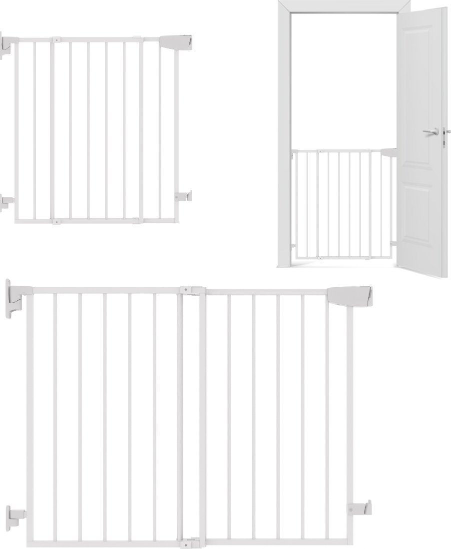 Barierka Zabezpieczająca Schody Drzwi Tulano Guardian 1.0 White