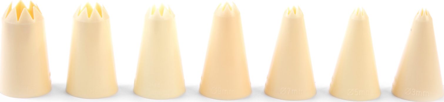 Hendi KOMPLET KOŃCÓWEK DO RĘKAWÓW 7SZT 551110