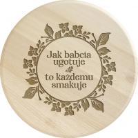 Deska do krojenia Koszulkowy do serwowania drewniana