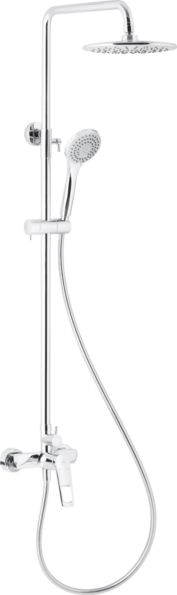 Zestaw prysznicowy KFA Amazonit 3-funkcyjna chrom (4626-910-00)