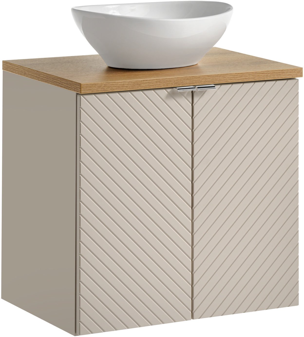 Zestaw meblowy 60cm z blatem i umywalką nablatową Lola