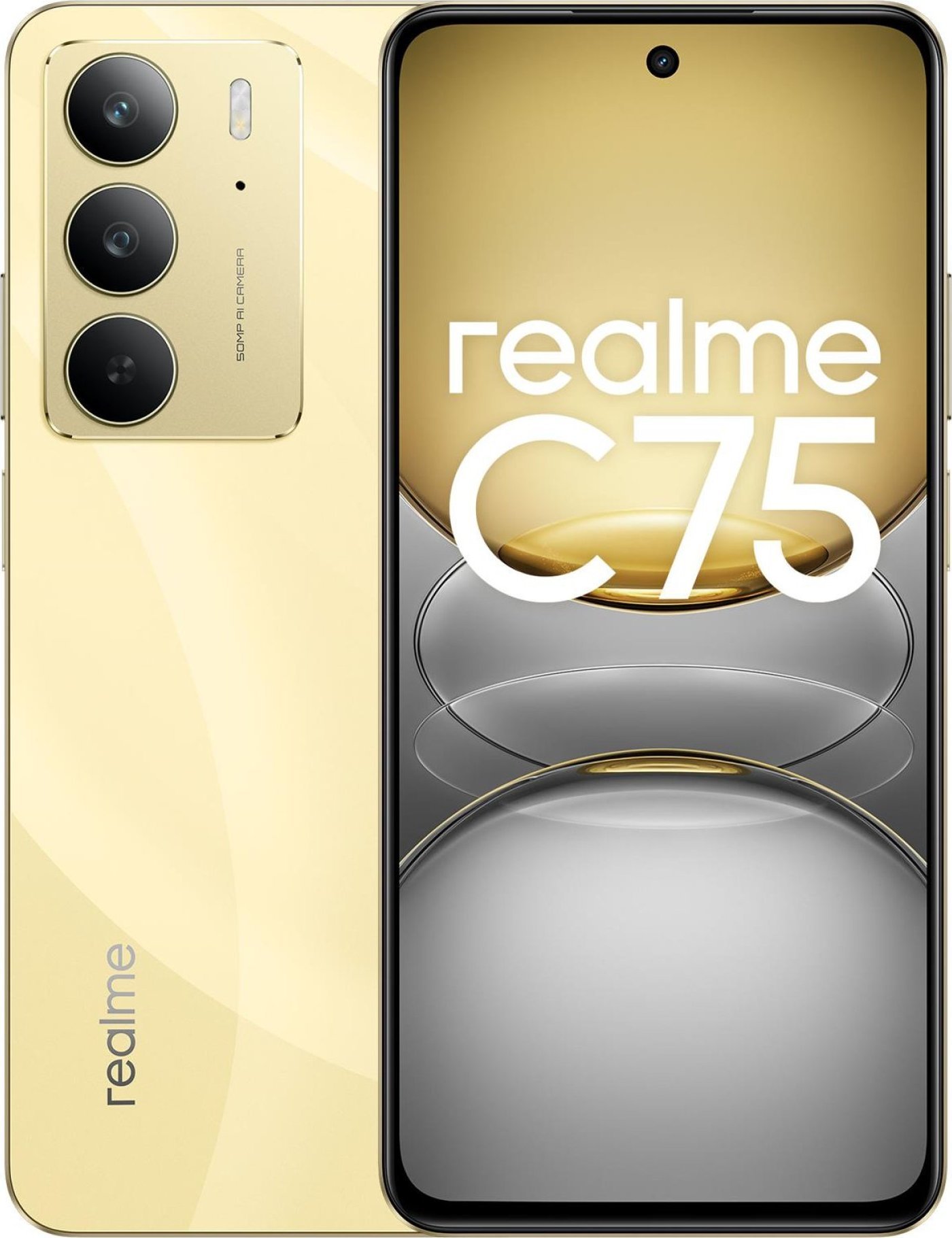 Smartfon Realme C75 8/256GB Złoty (Lightning Gold)