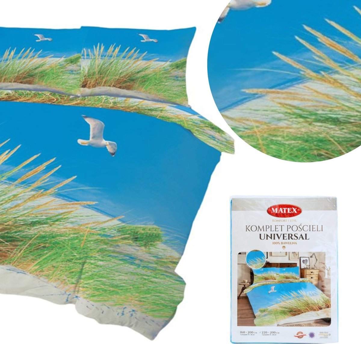 Multitex Pościel 160 x 200 Bawełniana UNIVERSAL MATEX 8