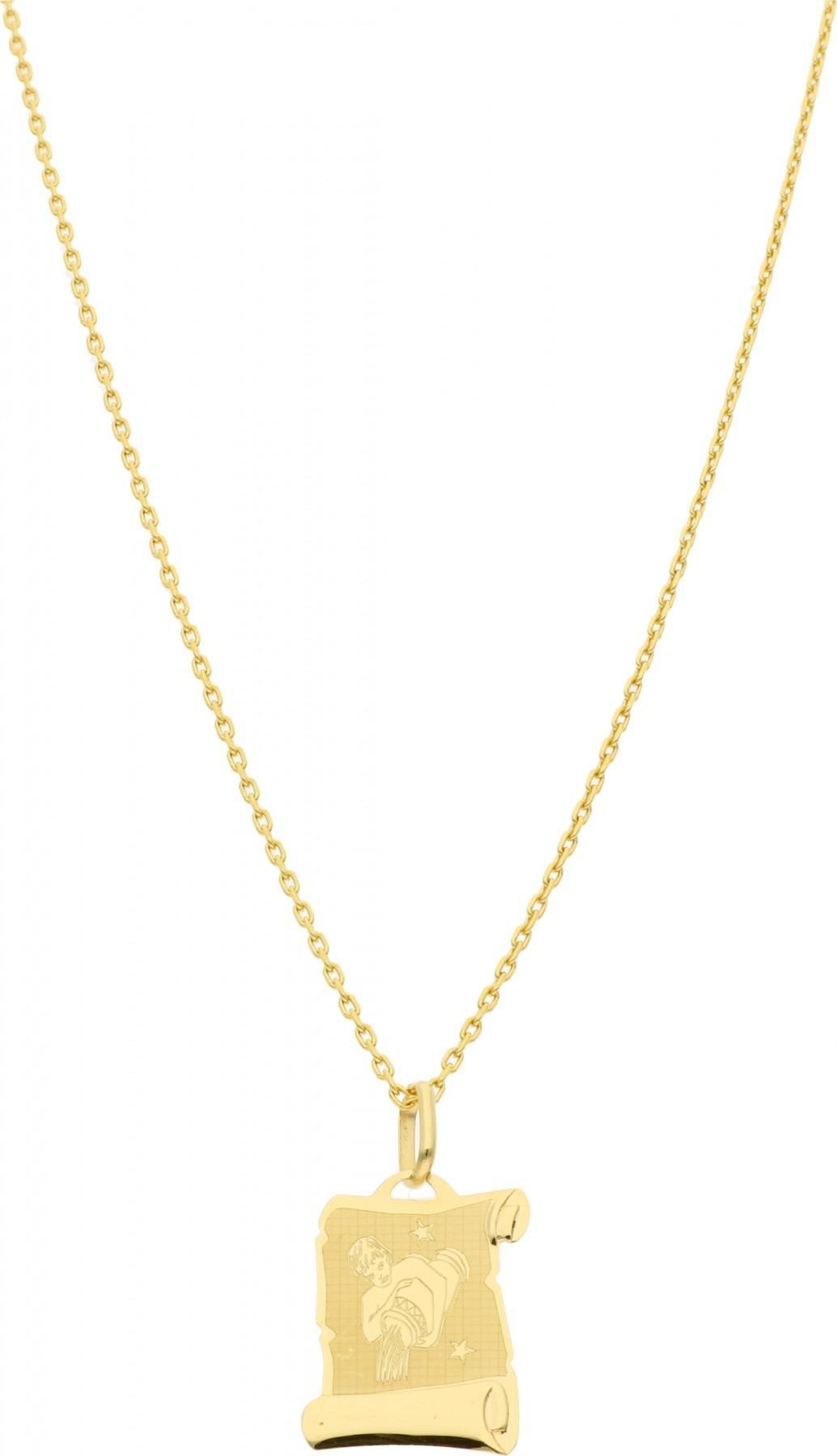 Rosanto Złota zawieszka znak zodiaku wodnik 585 14k