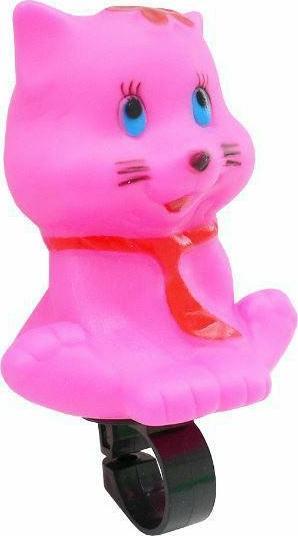 Carcommerce Dzwonek do roweru piszczałka - kot