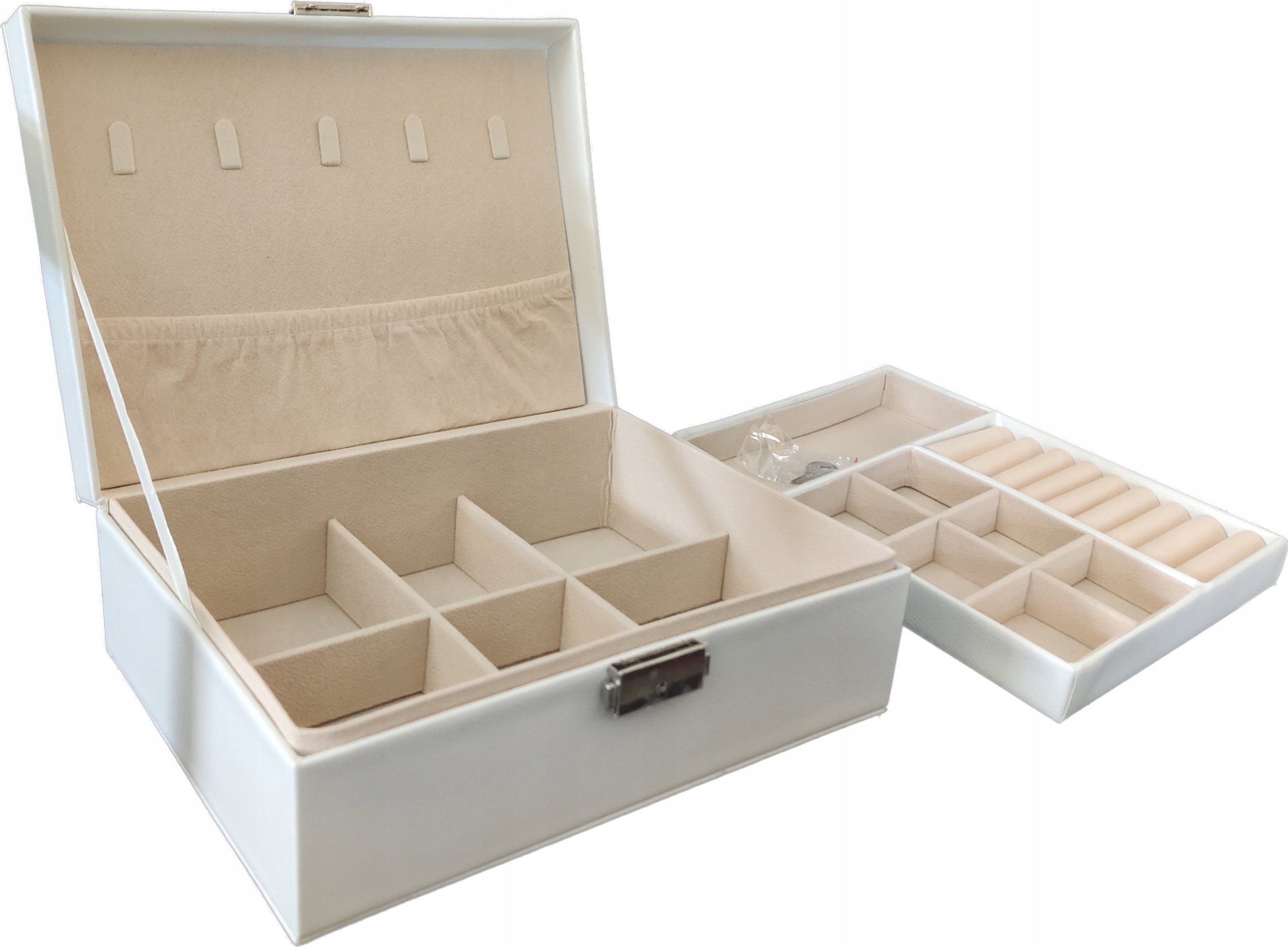 Korbi SZKATUŁKA PUDEŁKO ORGANIZER BIŻUTERIĘ KOLCZYKI G31