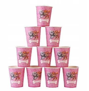 Grajlandia Kubeczki Papierowe Jednorazowe PSI PATROL - 10 szt