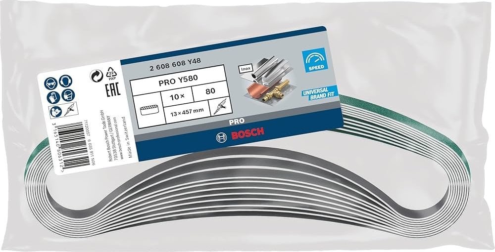 sanding belt Y580 Bosch 2608608Y48
