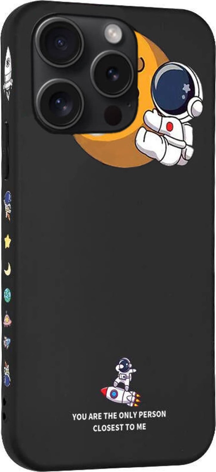 nemo Etui APPLE IPHONE 15 PRO Astronauta NASA czarne