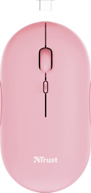 Mysz Trust Puck Rechargeable Wireless Ultra-Thin (24125)