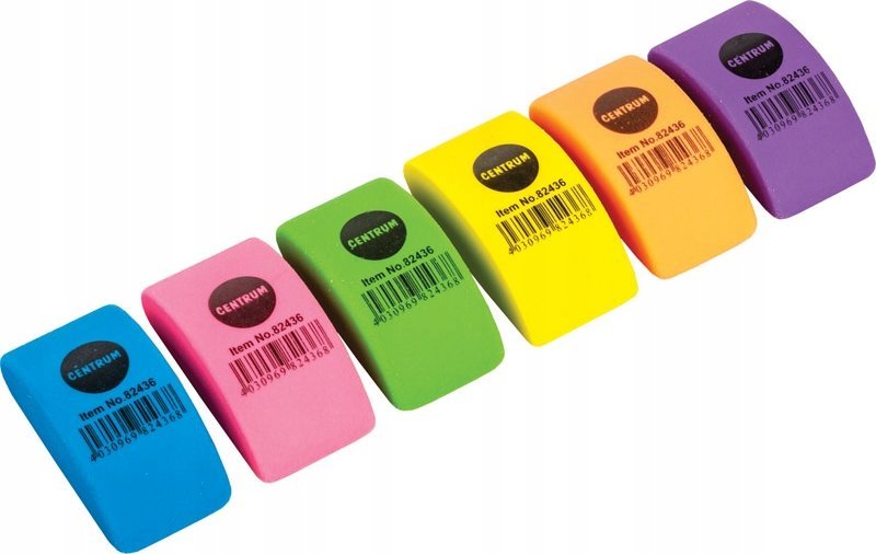 Centrum Gumka do ścierania syntetyczna CENTRUM NEON 82436 22x40x12mm