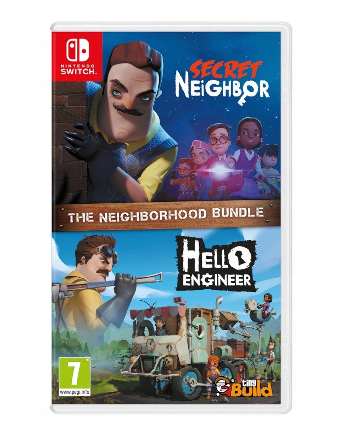 SECRET NEIGHBOR + HELLO ENGINEER THE NEIGHBORHOOD BUNDLE SWITCH