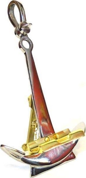 Podstawka Upominkarnia Kotwica - metalowy stojak na smartfon MT201