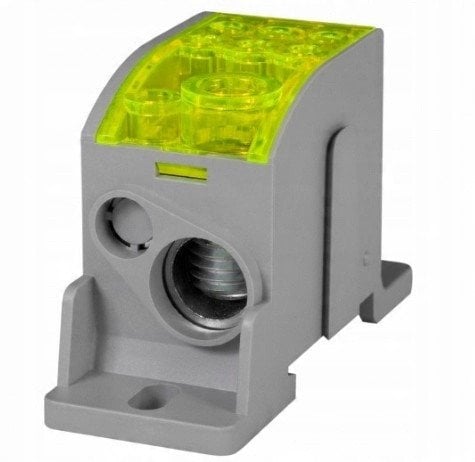 Blok LKN F-ELEKTRO F2.0336 125A (1x35/1x16 - 6x16) Al/Cu IP20 żółty