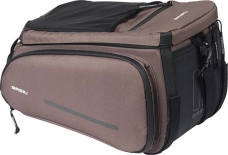 Torba na bagażnik BASIL MOV TRUNK BAG, Do stosowania z MIK, 10-26L, Wodoodporna, Brown (NEW 2025)