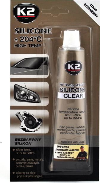 K2 K2-SILIKON BEZBARWNY 85G 350 ST.