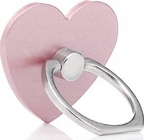 Vega UCHWYT TELEFONU STOJAK SERCE RÓŻOWY UNIWERSALNY VEGA NA RĘKĘ RING HOLDER>