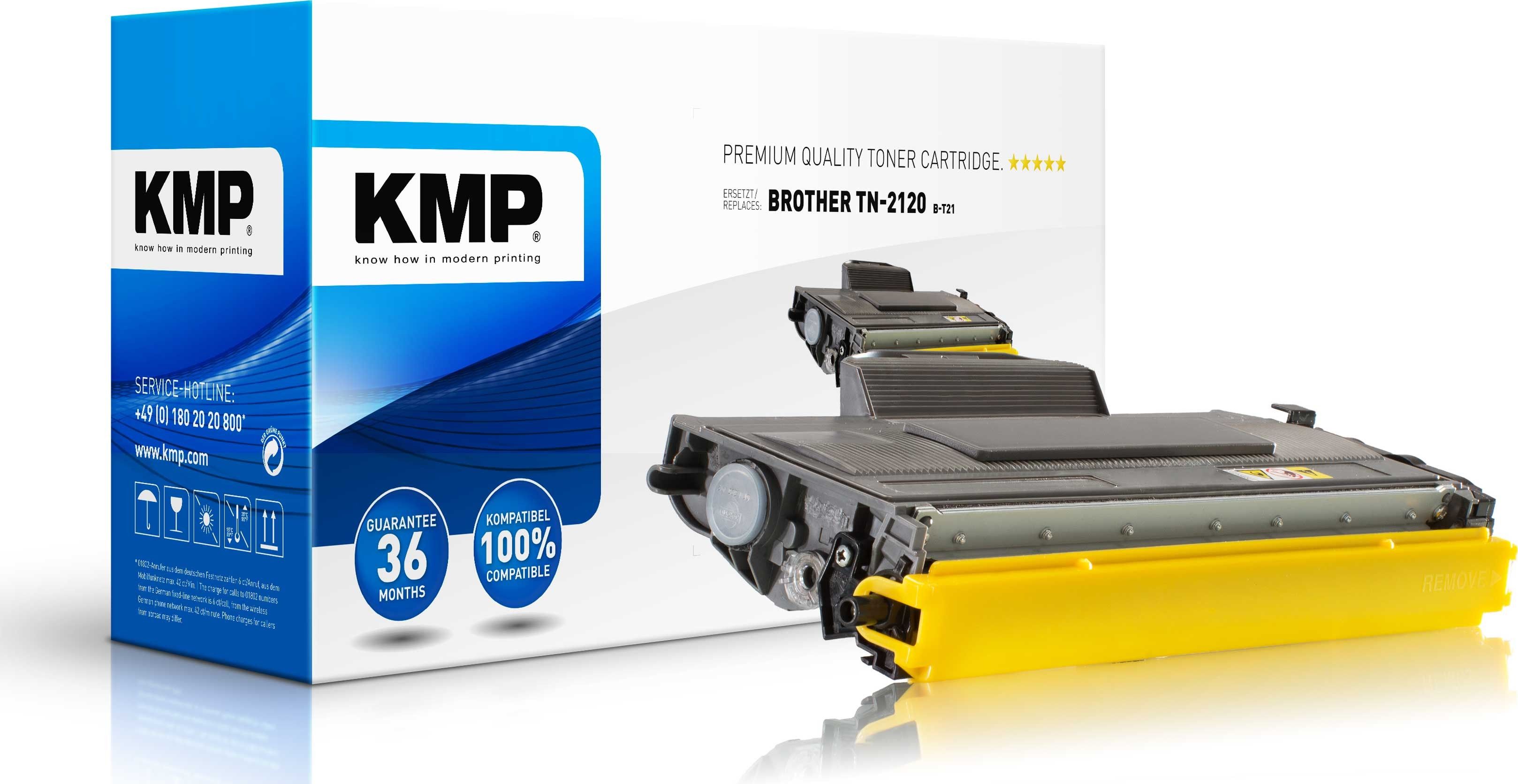 Toner KMP Black Zamiennik TN-2120 (1253,0000)