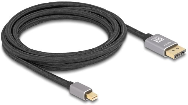 DeLOCK 81093 kabel DisplayPort 3 m Mini DisplayPort Szary